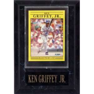 Ken Griffey, Jr. 1991 Fleer #450 Card Plaque  Sports 