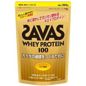  SAVAS Whey Protein 100 Banana flavor   350g Health 