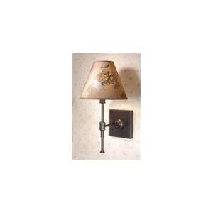 State Street Collection 1 Light Wall Sconce with Carla Floral Raw Silk 