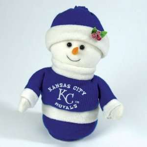   MLB Kansas City Royals Plush Animated Musical Snowman Stuffed Animal