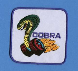 Ford Mustang Shelby Cobra Patch Crest B  