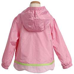 Rothschild Toddler Girls Pink Hooded Spring Jacket  