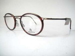 Rodenstock tortoise round Vintage Eyeglasses Frames Spectacles Mens 