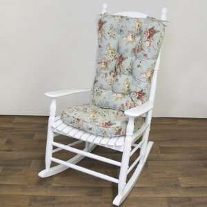  Jumbo Rocking Chair Cushion Set   Emmas Garden   Mist 
