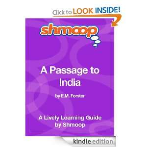 Passage to India Shmoop Study Guide Shmoop  Kindle 