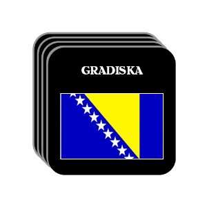  Bosnia and Herzegovina   GRADISKA Set of 4 Mini Mousepad 