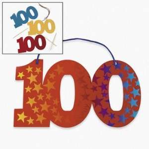  100th Day Of School Magic Color Scratch Ornaments 