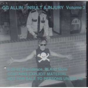  Insult & Injury Vol. 3 Music