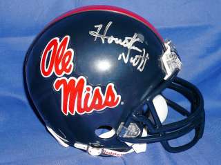 SALE Houston Nutt signed Mini Helmet Old Miss Rebels  