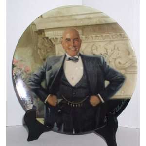  DADDY WARBUCKS COLLECTOR PLATE #24330 WITH CERTIFICATE 