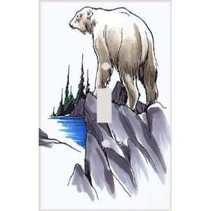  Polar Bear Ice Decorative Switchplate Cover