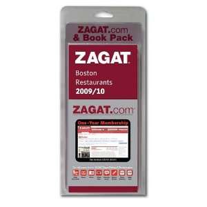  Zagat Boston Restaurants [With One Year Membership to 