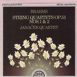  String Quartets Brahms, Janacek Quartet Music