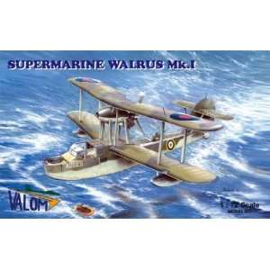   Supermarine Walrus Mk I BiPlane Flying Boat 1 72 Valom Toys & Games