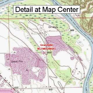   Topographic Quadrangle Map   Grandville, Michigan (Folded/Waterproof