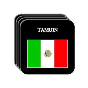  Mexico   TAMUIN Set of 4 Mini Mousepad Coasters 