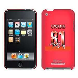 Terrell Owens Signed Jersey on iPod Touch 4G XGear Shell Case