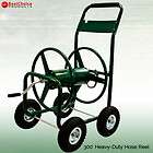   Duty 300 Hose Reel Cart Metal Rolling Outdoor Garden Watering  