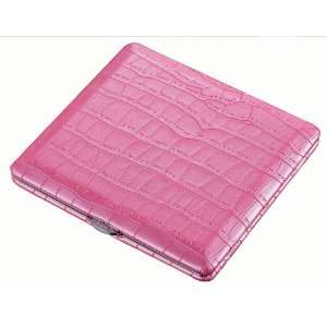  Visol Nava Hot Pink Crocodile Leatherette Cigarette Case 