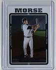2005 Topps Chrome Refractor Mike Morse rc Nationals  