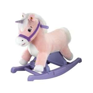    Tek Nek Rockin Rider Deluxe Unicorn Plush Rocker Toys & Games