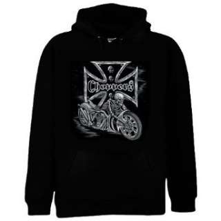    Skeleton Bike Chopper Motorcycle Hoodie Sweatshirt Clothing