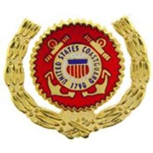  U.S. Coast Guard Logo Wreath Pin 1 Arts, Crafts & Sewing