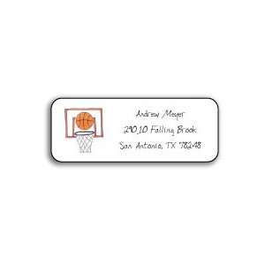   personalized address labels   basketball star