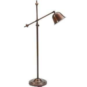   2118 Copper Bronze Bankers Table Lamp from the Bankers Collection