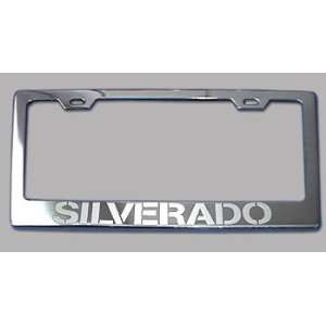  Chevrolet Silverado Chrome License Plate Frame Everything 