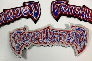 Grateful Dead iron on patches jacket patch Jerry Garcia  