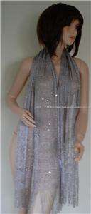 Long Formal Dress Party Evening Stole Scarf RAYON SILK  