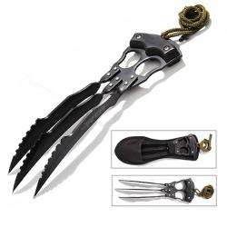   10 inch Carbon Steel Fantasy Hunting Claw Knife  