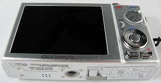 Olympus FE 370 8.0 MP Digital Camera Silver AS IS  