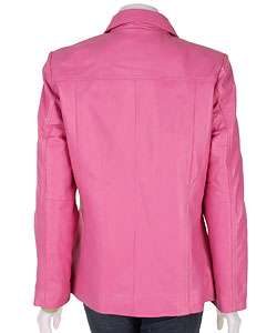 Marc Mattis Pink Leather Jacket  