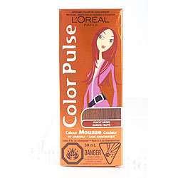 Oreal Color Pulse Punchy Brown Color Mousse 50 ml (Pack of 4 