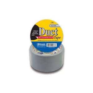  Bazic Duct Tape, 1.89 x 10 Yards, Silver (Case of 36 