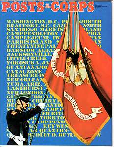 book POSTS OF THE UNITED STATES MARINE CORPS USMC 1976  