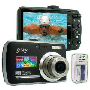  SVP Xthinn 737 Black 7MP 3x Optical zoom 3 inch LCD 