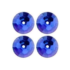  Ka Jinker Jems Faceted Round Royal Blue 15 per Package By 
