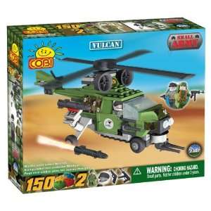    COBI Small ArmyVulcan Helicopter, 150 Piece Set Toys & Games
