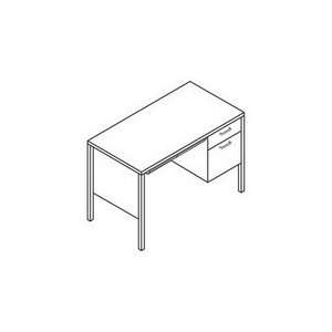  HON34002RQQ HON 34000 Series Right Pedestal Desk   1 Box 