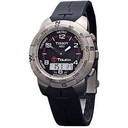 Tissot Mens T Tactile T Touch Titanium Watch  
