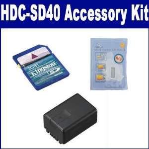  Panasonic HDC SD40 Camcorder Accessory Kit includes 