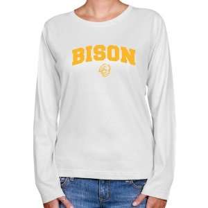  NCAA North Dakota State Bison Ladies White Logo Arch Long 