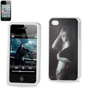   3DPC IPHONE4 03WH 3D Protector Cover IPhone 4G 03   White Electronics