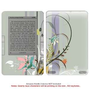   Sticker for  Kindle 2 (No keyholes) case cover NoKey_KDL2 448