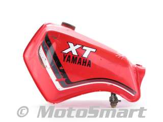 82 Yamaha XT125 XT 125 J XT125J XT200 200 Gas Fuel Tank   15A 24110 00 