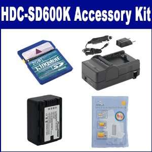  Panasonic HDC SD600K Camcorder Accessory Kit includes 