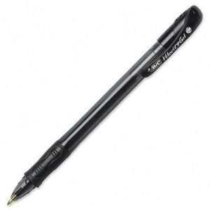 Gel Roll Pen, .7mm Point, Black Barrel/Ink (BICRLS11BK) Category Gel 